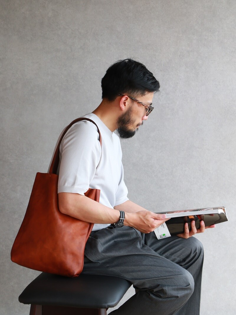 vasco ヴァスコ PAINT LEATHER MARKET TOTEBAG ペイントレザーマーケットトートバッグ VS-292LP