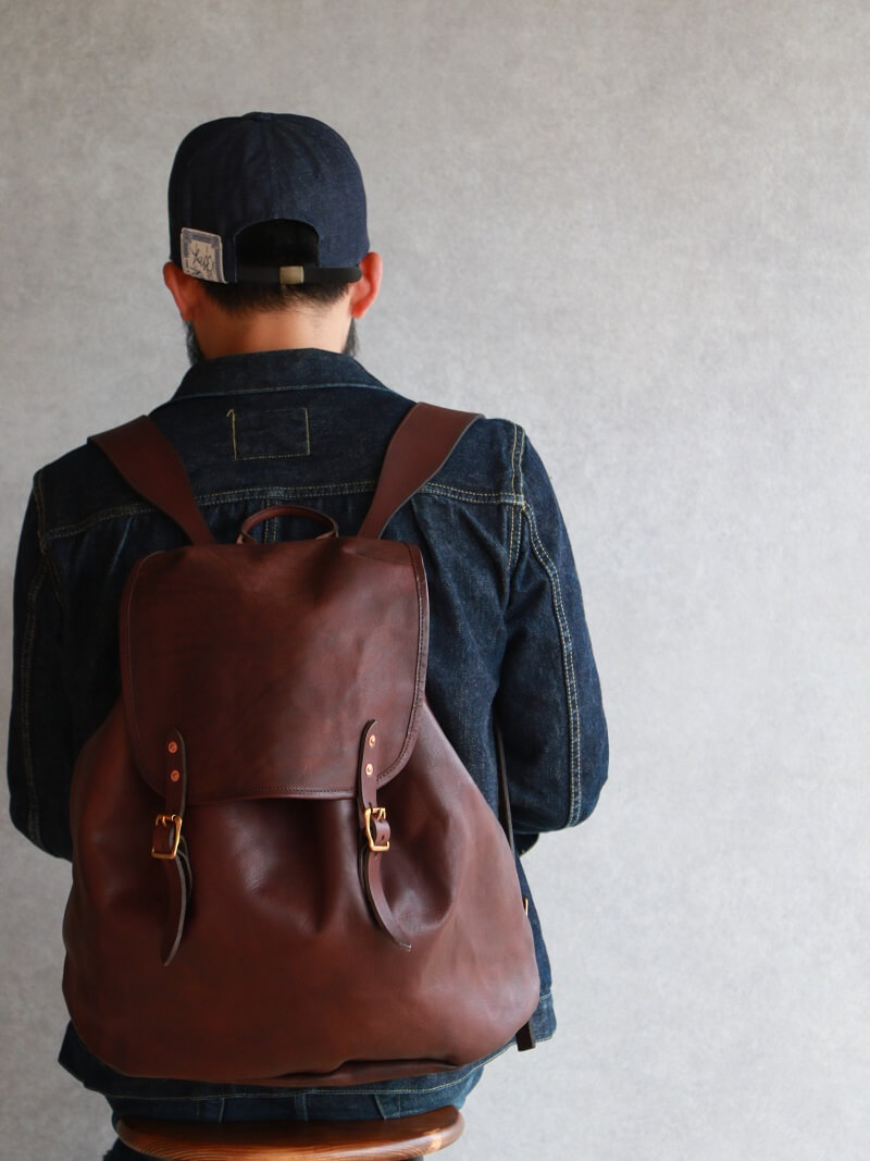 vasco ヴァスコ LEATHER ARMY RUCKSACK Type2 レザーアーミーリュックサック タイプ2 VS-204L2