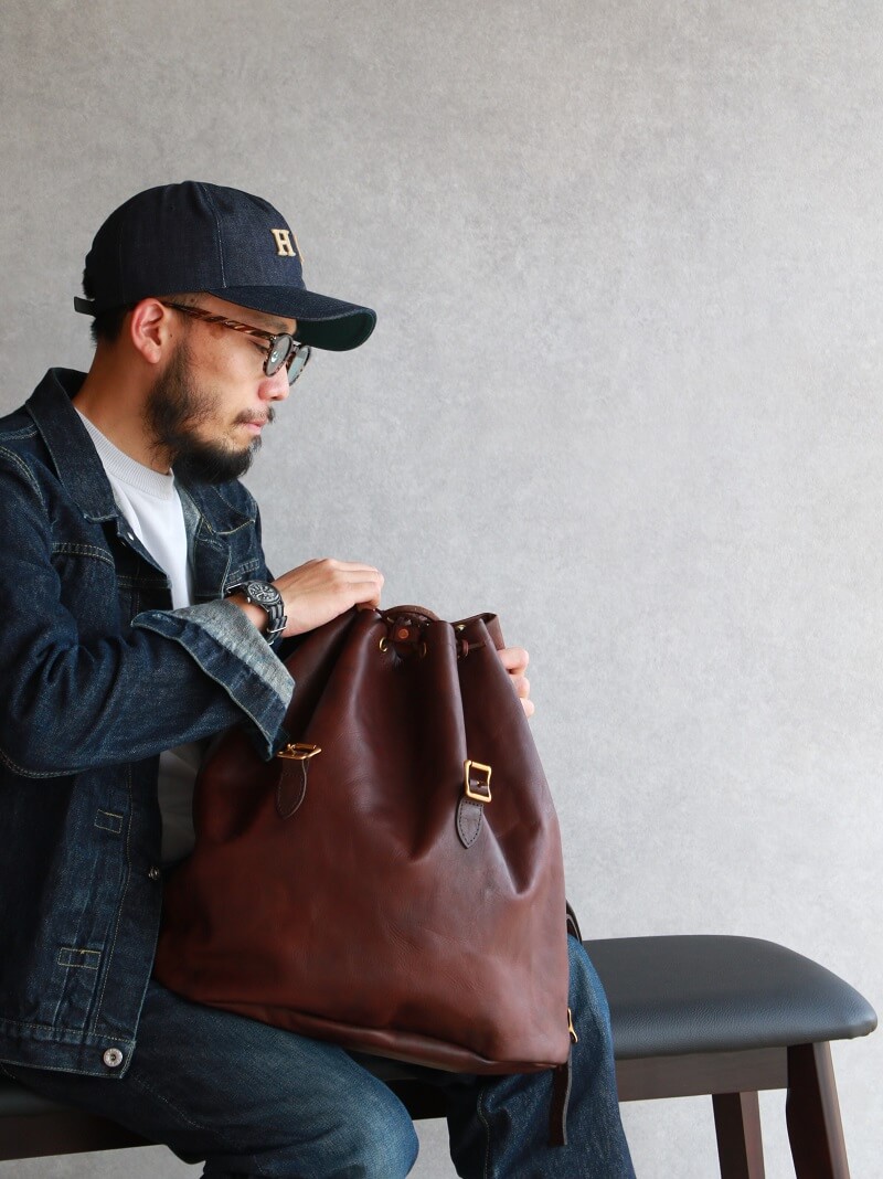 vasco ヴァスコ LEATHER ARMY RUCKSACK Type2 レザーアーミーリュックサック タイプ2 VS-204L2