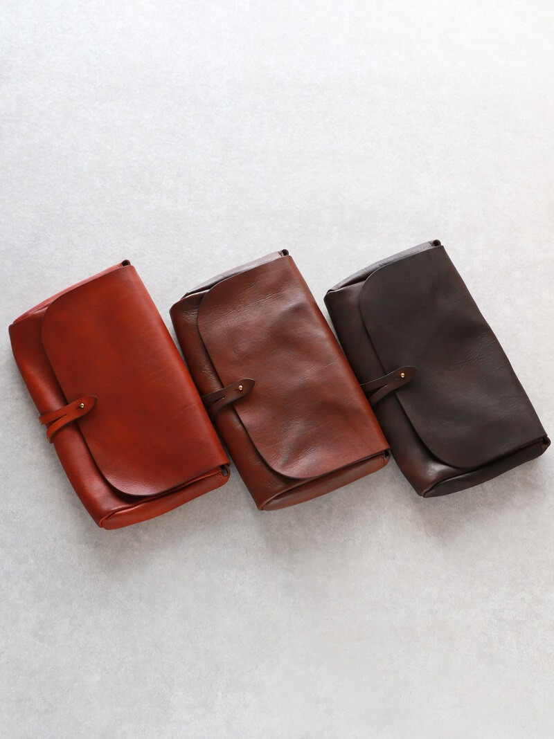 vasco ヴァスコ LEATHER 3WAY CLUTCH BAG レザー 3WAYクラッチバッグ