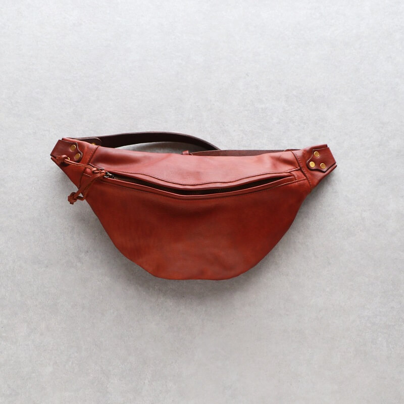 vasco ヴァスコ LEATHER WAIST BAG レザーウエストバッグ VS-243L