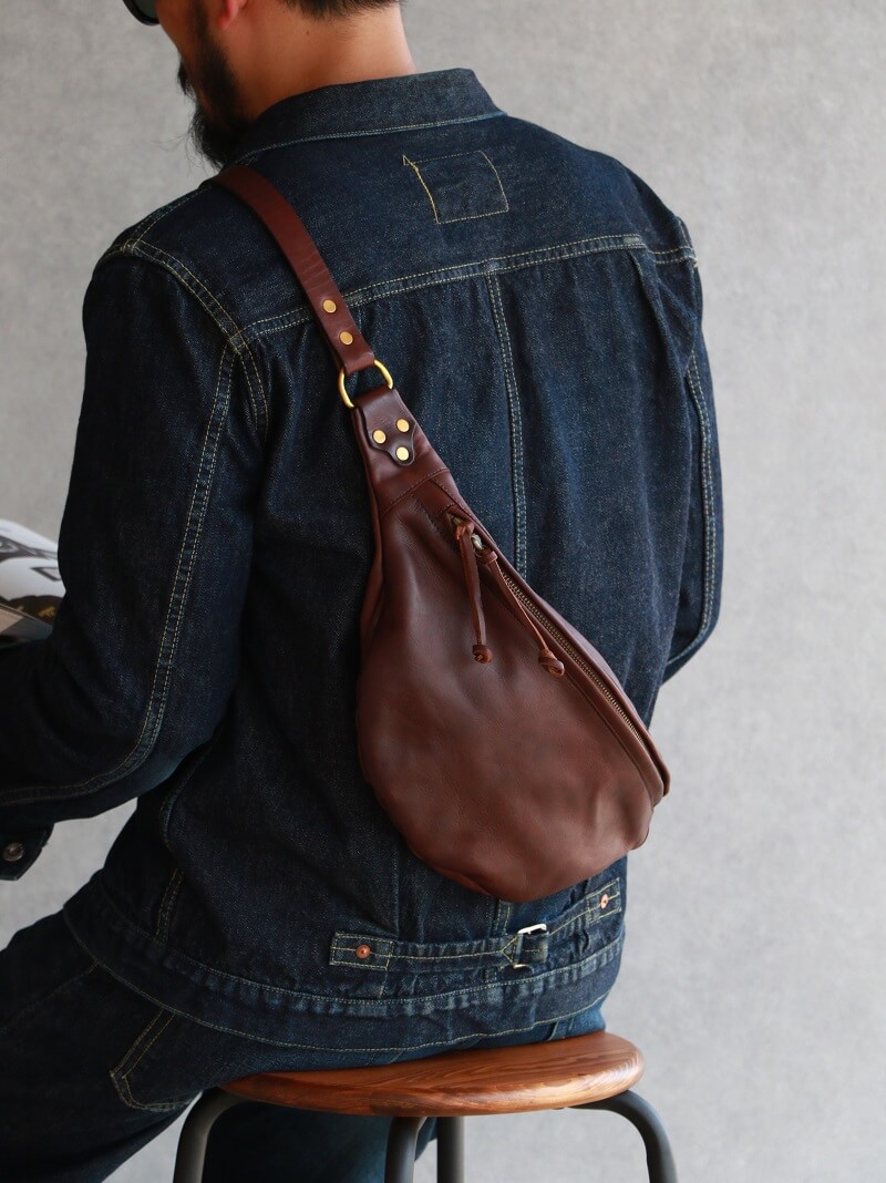 vasco ヴァスコ LEATHER WAIST BAG レザーウエストバッグ VS-243L