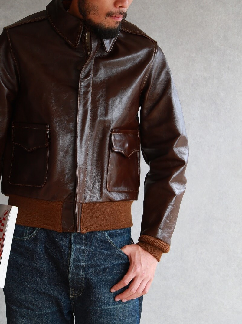 Buzz Rickson's バズリクソンズ Flight Jacket type A-2 Roughwear Clothing Co. A-2 フライトジャケット BR80593