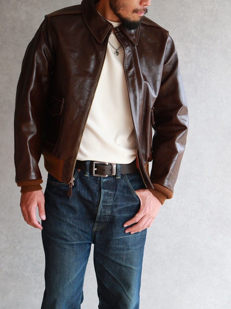 Buzz Rickson's バズリクソンズ Flight Jacket type A-2 Roughwear Clothing Co. A-2 フライトジャケット BR80593