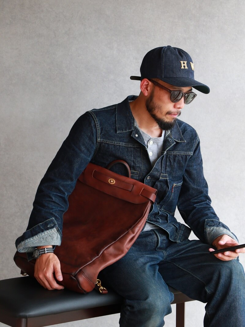 vasco ヴァスコ 別注 LEATHER VOYOGE 2WAY RUCKSACK レザーボヤージュ 2WAY リュックサック VS-206L