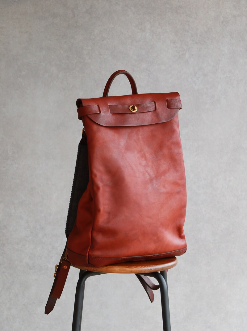 vasco ヴァスコ 別注 LEATHER VOYOGE 2WAY RUCKSACK レザーボヤージュ 2WAY リュックサック VS-206L