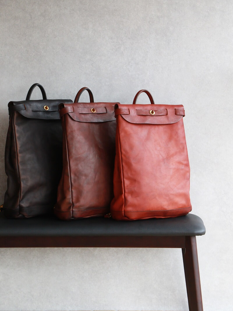 vasco ヴァスコ 別注 LEATHER VOYOGE 2WAY RUCKSACK レザーボヤージュ 2WAY リュックサック VS-206L