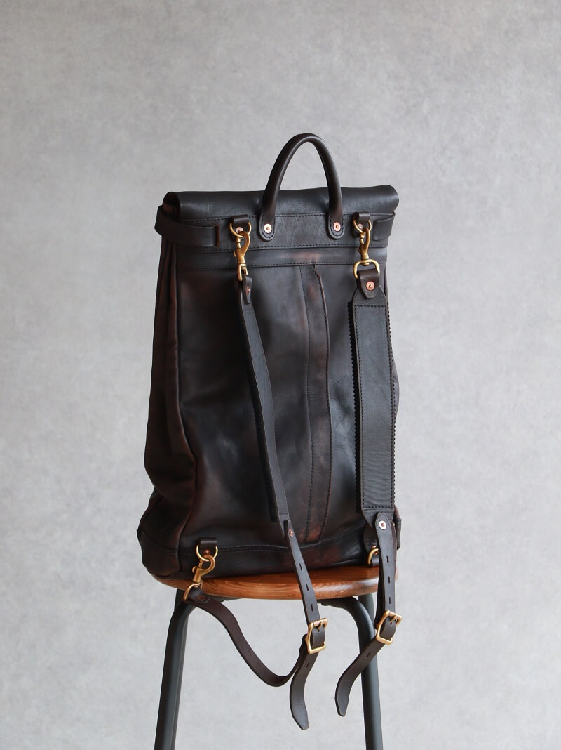 vasco ヴァスコ 別注 LEATHER VOYOGE 2WAY RUCKSACK レザーボヤージュ ...