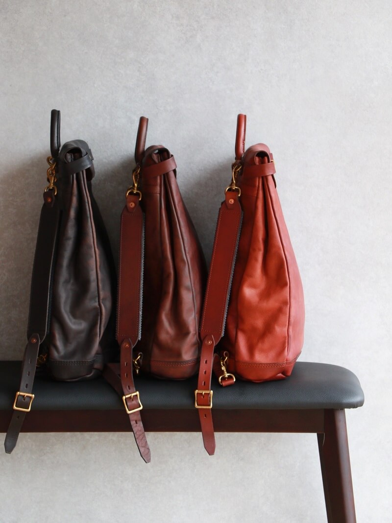 vasco ヴァスコ 別注 LEATHER VOYOGE 2WAY RUCKSACK レザーボヤージュ 2WAY リュックサック VS-206L