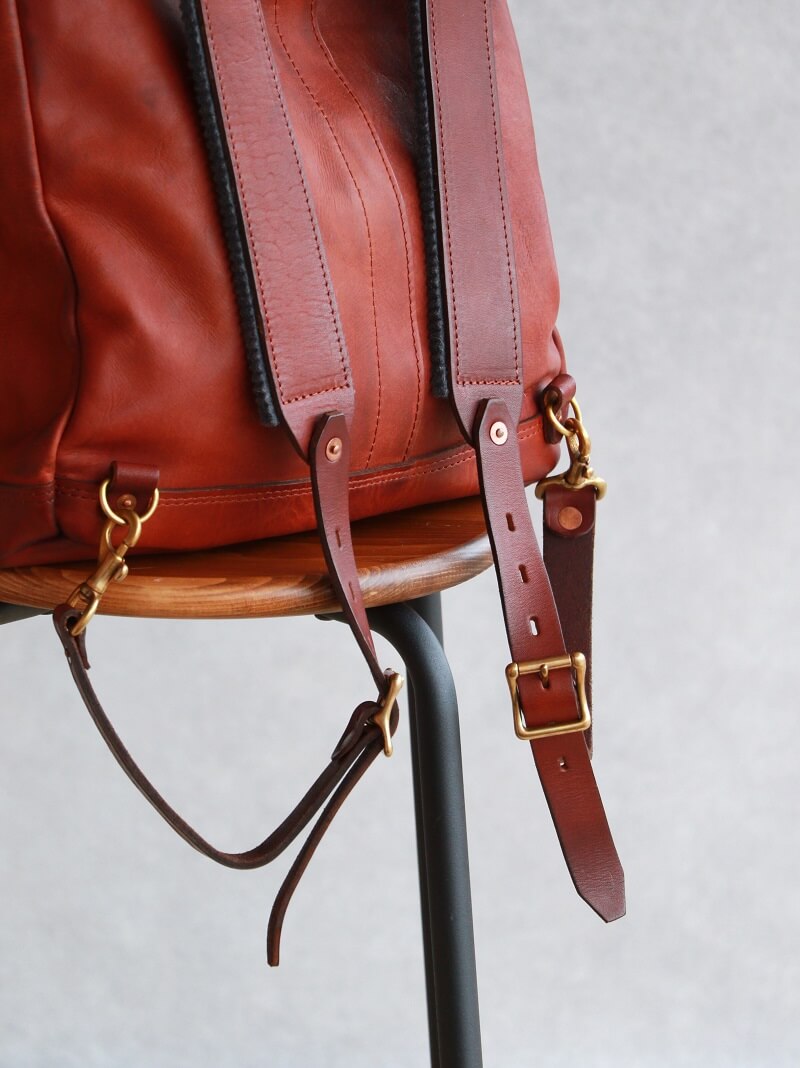 vasco ヴァスコ 別注 LEATHER VOYOGE 2WAY RUCKSACK レザーボヤージュ 2WAY リュックサック VS-206L