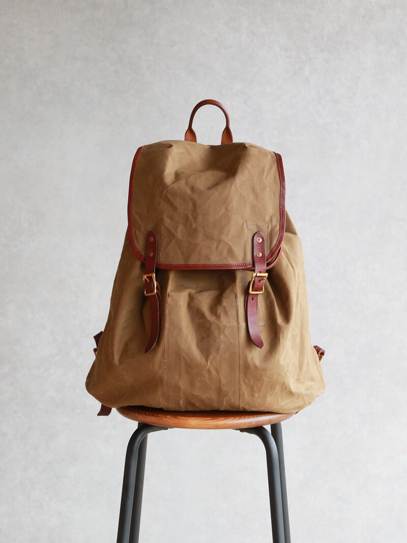 vasco ヴァスコ CANVAS × LEATHER ARMY RUCKSACK Type2 キャンバス×レザー アーミーリュックサック タイプ2 VS-204P2