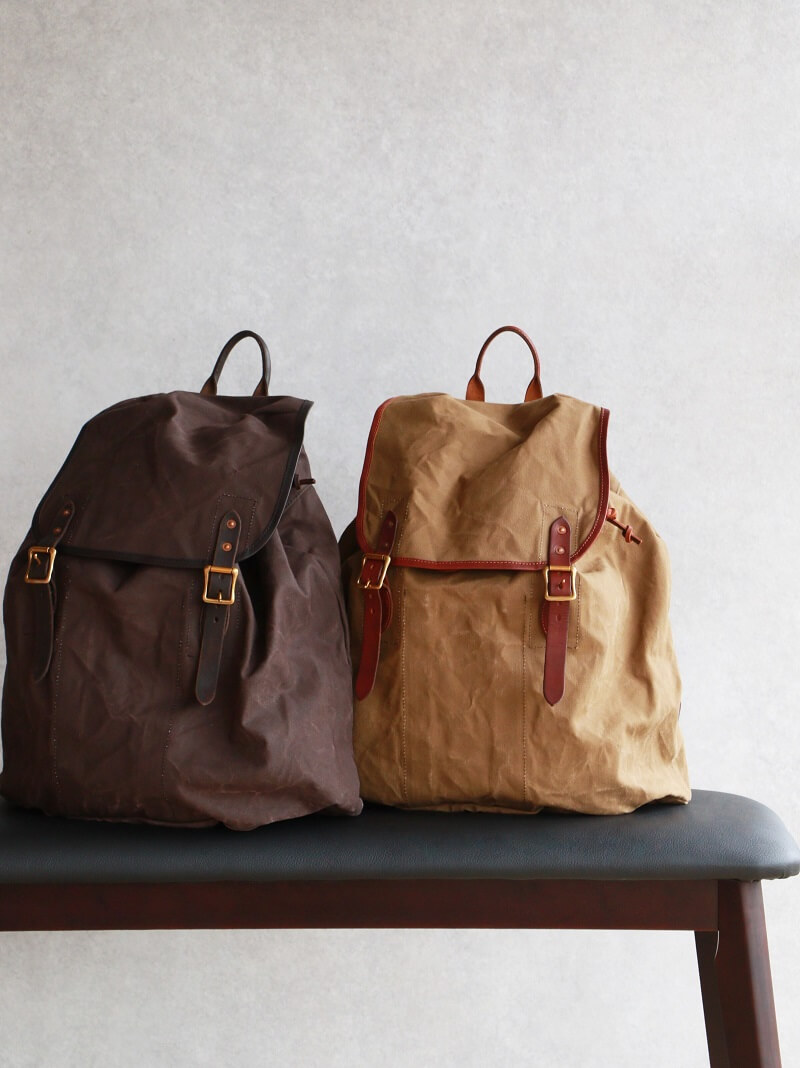 vasco ヴァスコ CANVAS × LEATHER ARMY RUCKSACK Type2 キャンバス×レザー アーミーリュックサック タイプ2 VS-204P2