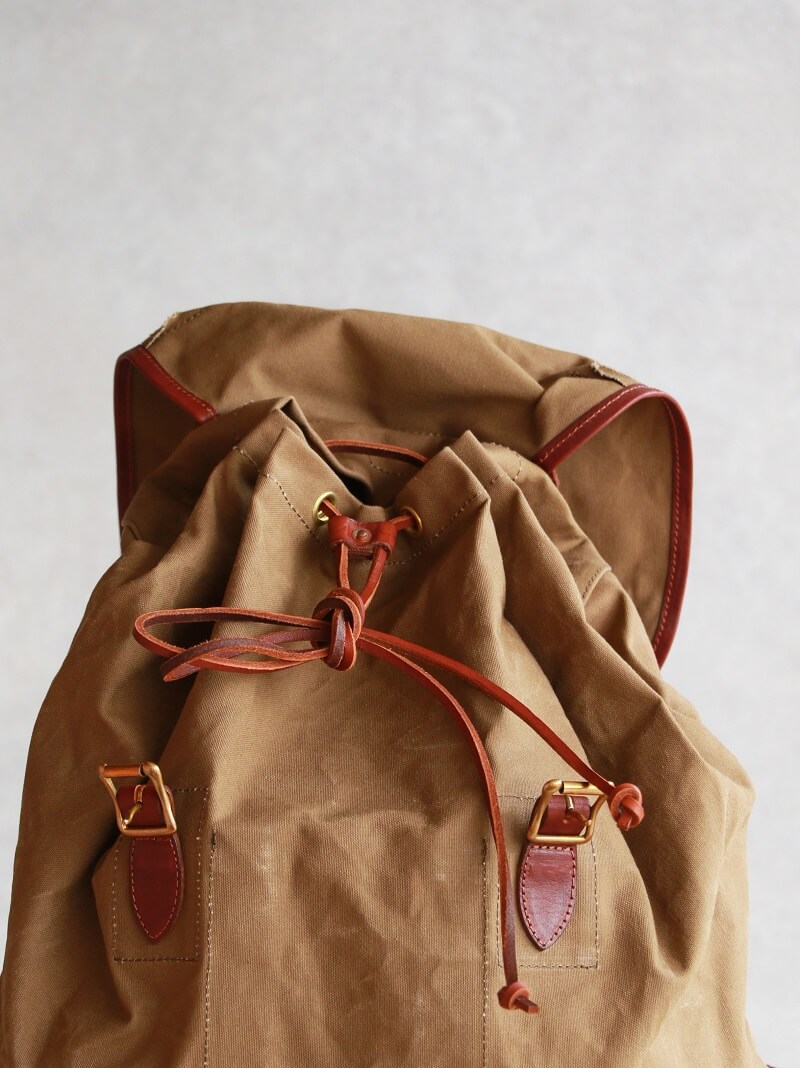 vasco ヴァスコ CANVAS × LEATHER ARMY RUCKSACK Type2 キャンバス×レザー アーミーリュックサック タイプ2 VS-204P2