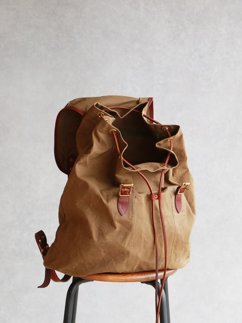 vasco ヴァスコ CANVAS × LEATHER ARMY RUCKSACK Type2 キャンバス×レザー アーミーリュックサック タイプ2 VS-204P2