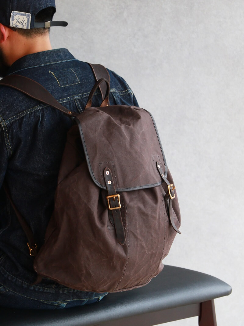 vasco ヴァスコ CANVAS × LEATHER ARMY RUCKSACK Type2 キャンバス×レザー アーミーリュックサック タイプ2 VS-204P2