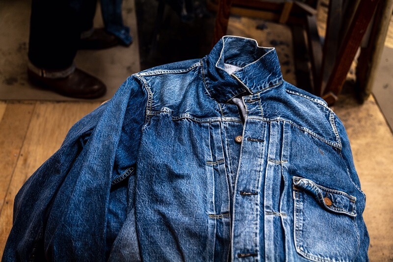 TCB jeans TCBジーンズ 別注 TCB 30's Jacket Aging Model デニム