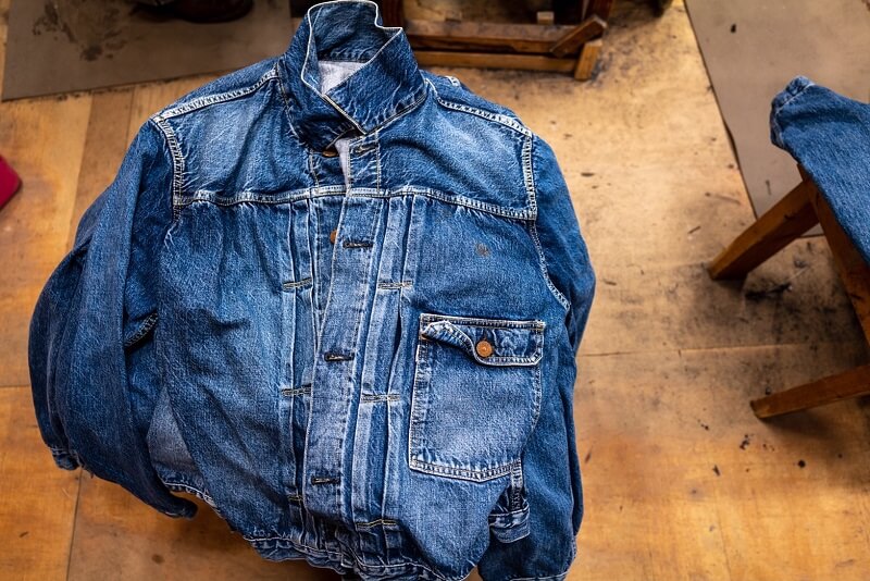 TCB jeans TCBジーンズ 別注 TCB 30's Jacket Aging Model デニムジャケット 1st エイジングモデル