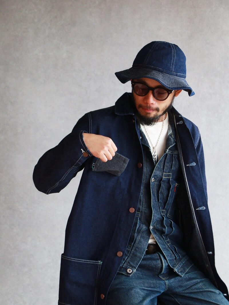 TCB jeans TCBジーンズ Tabby's Coat Selvedge Covert DENIM タビーズコート デニム