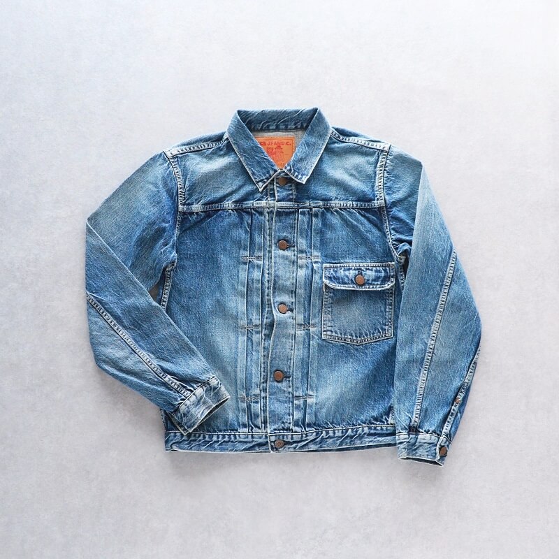 TCB jeans TCBジーンズ 別注 TCB 30's Jacket Aging Model デニム