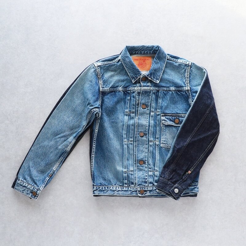 TCB jeans TCBジーンズ 別注 TCB 30's Jacket Aging Model デニムジャケット 1st エイジングモデル