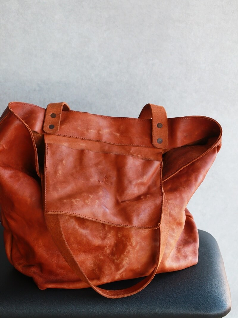 vasco ヴァスコ 別注 LEATHER COAL MINE TOTE BAG レザーコールマイントートバッグ VSQR-264L