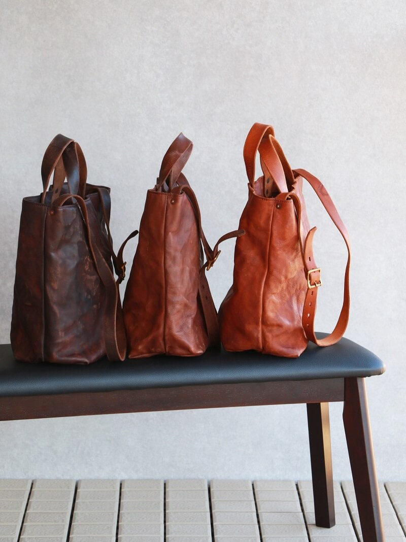 vasco ヴァスコ 別注 LEATHER COAL MINE 2WAY BAG レザーコールマイン2WAYバッグ VSQR-264TL