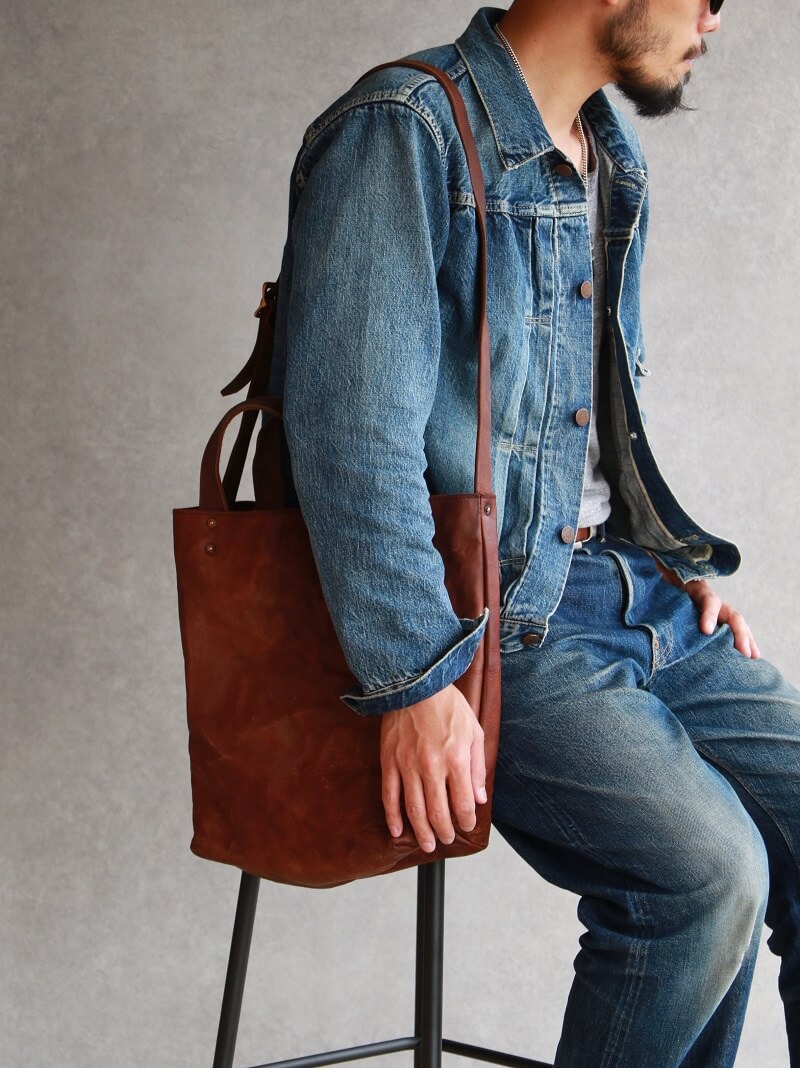 vasco ヴァスコ 別注 LEATHER COAL MINE 2WAY BAG レザーコールマイン2WAYバッグ VSQR-264TL