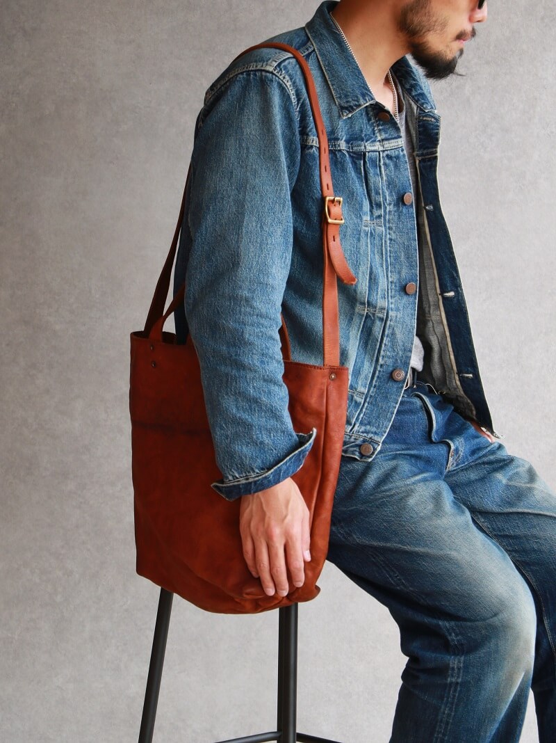 vasco ヴァスコ 別注 LEATHER COAL MINE 2WAY BAG レザーコールマイン2WAYバッグ VSQR-264TL