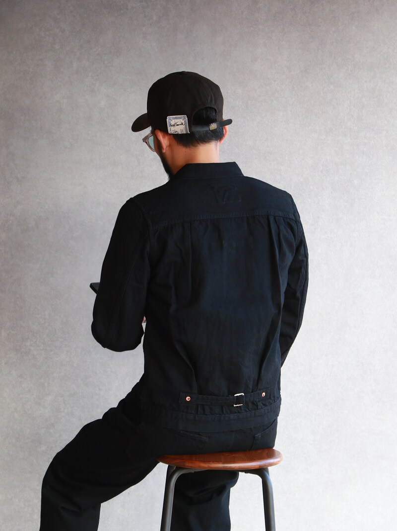 TCB jeans TCBジーンズ S40's Jacket Black & Black 大戦モデル ジャケット ブラックデニム Qurious