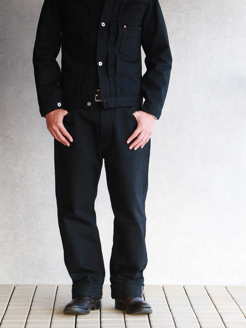 TCB jeans TCBジーンズ S40's Jeans Black & Black 大戦モデル