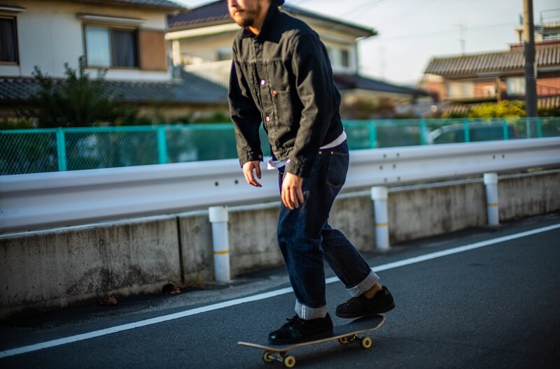 TCB jeans TCBジーンズ S40's Jacket Black & Black 大戦モデル ジャケット ブラックデニム Qurious