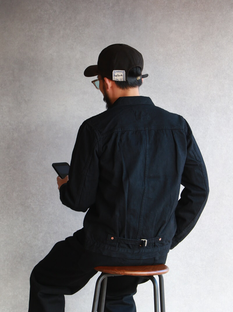 TCB jeans TCBジーンズ S40's Jacket Black & Black 大戦モデル ジャケット ブラックデニム Qurious