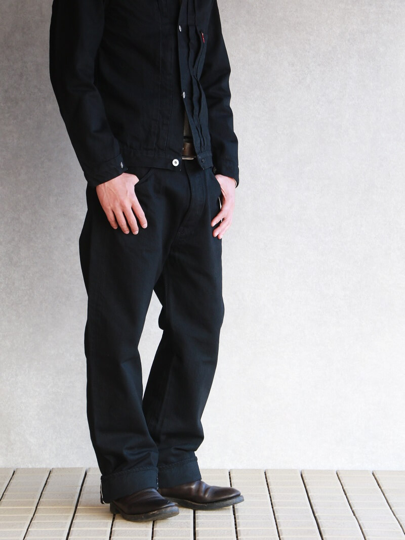 TCB jeans TCBジーンズ S40's Jeans Black & Black 大戦モデル ジーンズ ブラックデニム