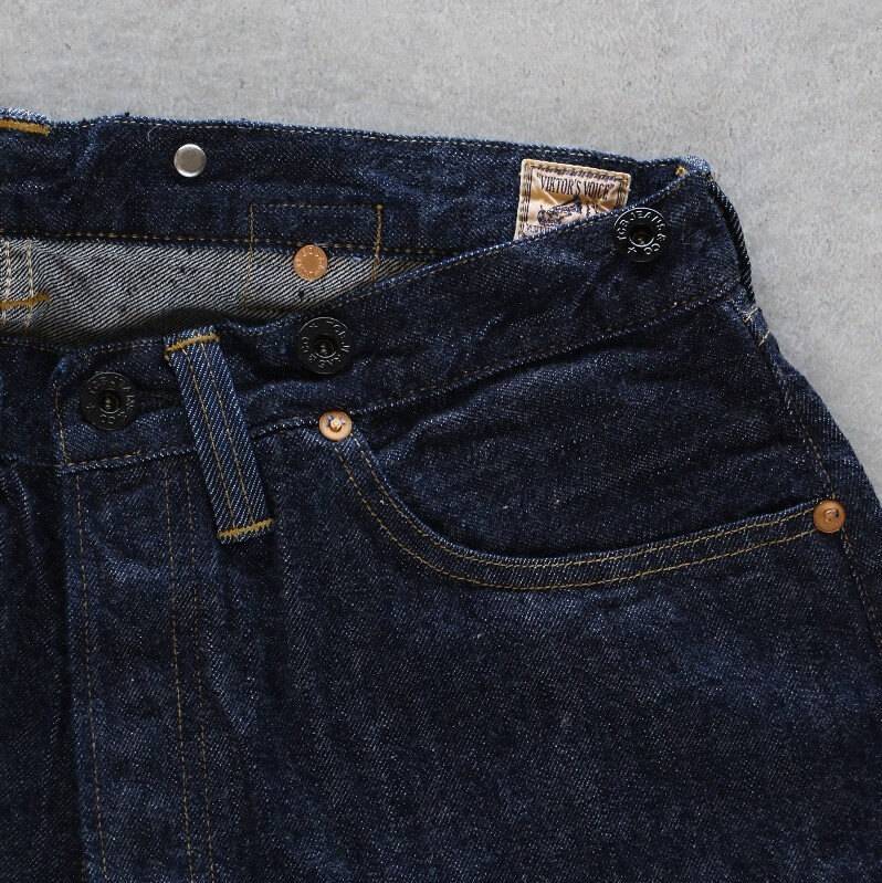 TCB jeans TCBジーンズ Two Cat's Waist Overall Natural Indigo ウエストオーバーオール ナチュラルインディゴ