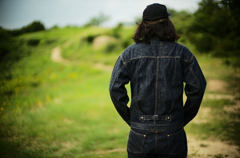 TCB jeans TCBジーンズ Two Cat's Blouse Natural Indigo ブラウス ナチュラルインディゴ