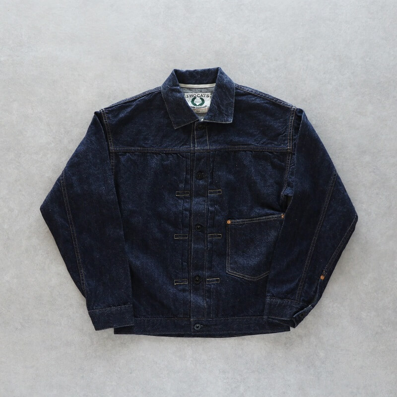 TCB jeans TCBジーンズ Two Cat's Blouse Natural Indigo ブラウス ナチュラルインディゴ