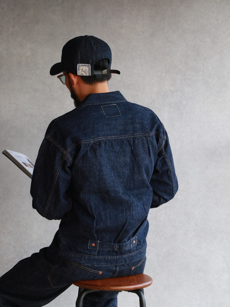 TCB jeans TCBジーンズ Two Cat's Blouse Natural Indigo ブラウス ナチュラルインディゴ