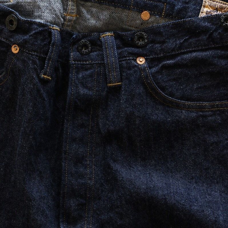 TCB jeans TCBジーンズ Two Cat's Waist Overall Natural Indigo ウエストオーバーオール ナチュラルインディゴ