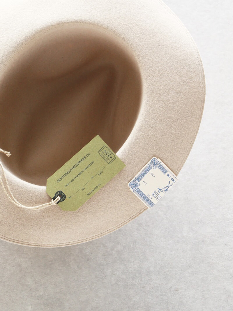 THE H.W.DOG&CO. ザ エイチ ダブリュー ドッグ アンド コー TRAVELERS HAT トラベラーズハット D-00634