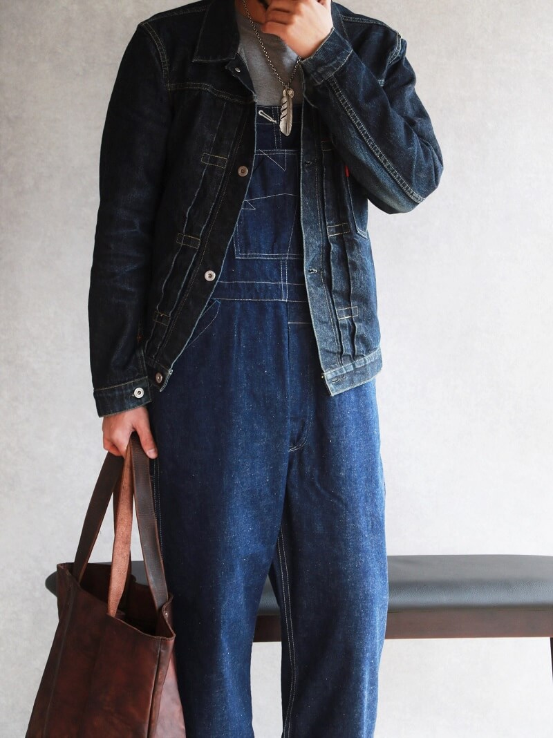 TCB jeans TCBジーンズ Boss of the Cat Overall ボス オブ ザ キャット オーバーオール