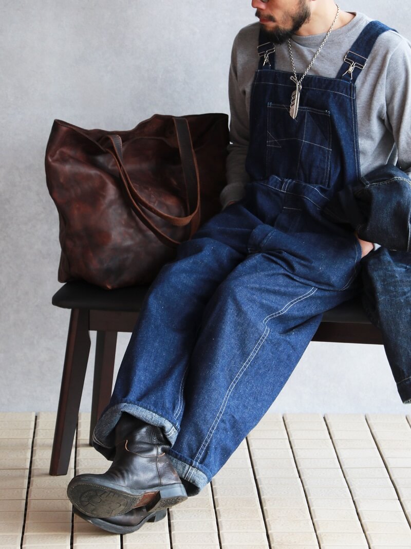 TCB jeans TCBジーンズ Boss of the Cat Overall ボス オブ ザ ...