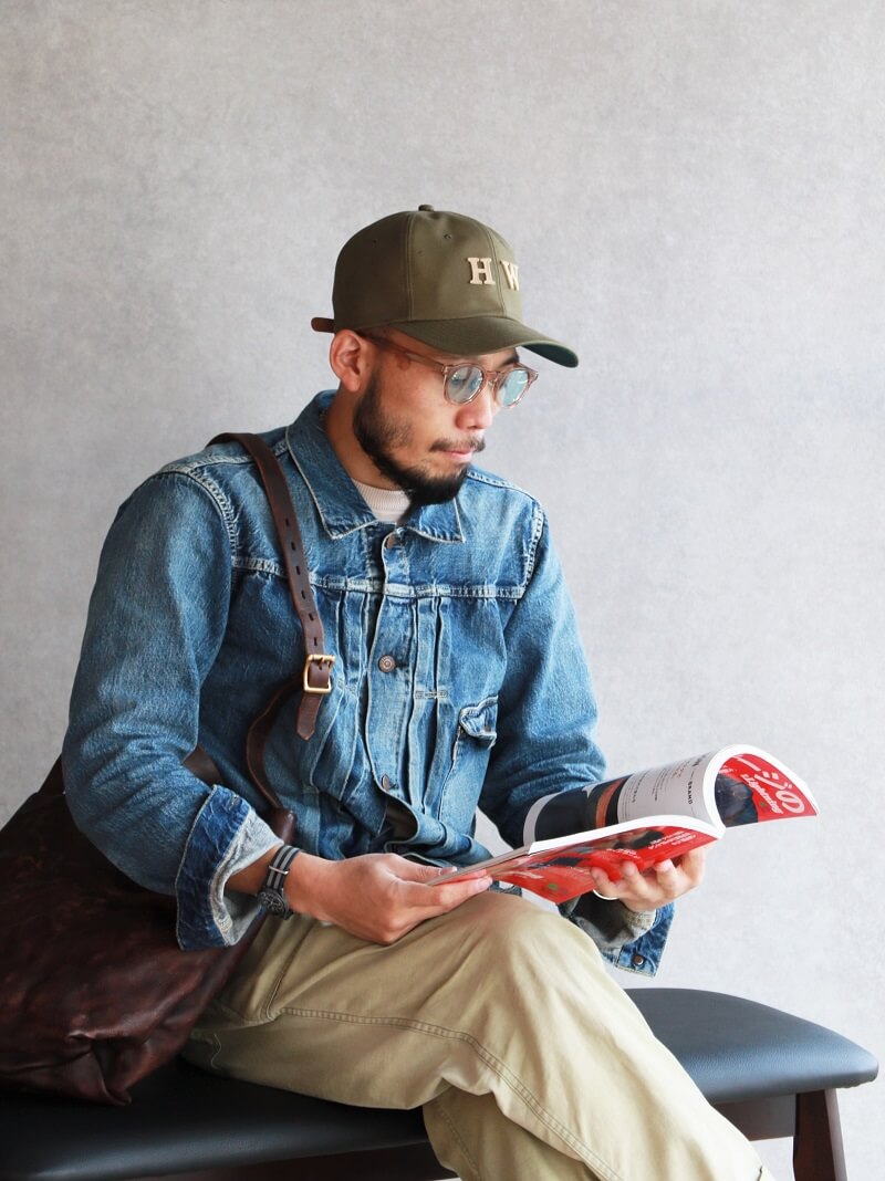 THE H.W.DOG&CO. ザ エイチ ダブリュー ドッグ アンド コー 別注 BASEBALL CAP HW ベースボールキャップ HW