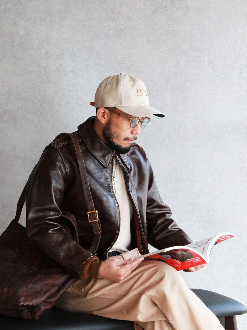 THE H.W.DOG&CO. ザ エイチ ダブリュー ドッグ アンド コー 別注 BASEBALL CAP HW ベースボールキャップ HW