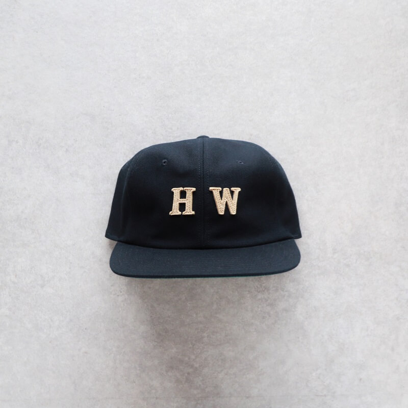 THE H.W.DOG&CO. ザ エイチ ダブリュー ドッグ アンド コー 別注 BASEBALL CAP HW ベースボールキャップ HW
