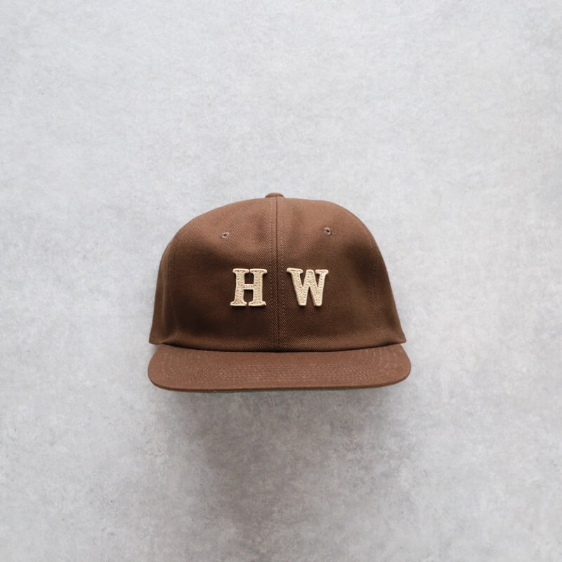THE H.W.DOG&CO. ザ エイチ ダブリュー ドッグ アンド コー 別注 BASEBALL CAP HW ベースボールキャップ HW
