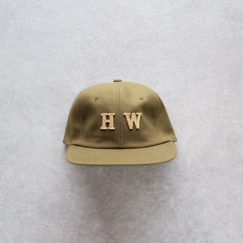 THE H.W.DOG&CO. ザ エイチ ダブリュー ドッグ アンド コー 別注 BASEBALL CAP HW ベースボールキャップ HW