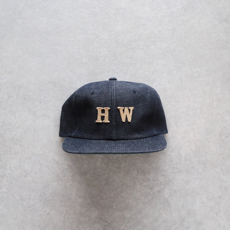 THE H.W.DOG&CO. ザ エイチ ダブリュー ドッグ アンド コー 別注 BASEBALL CAP HW ベースボールキャップ HW