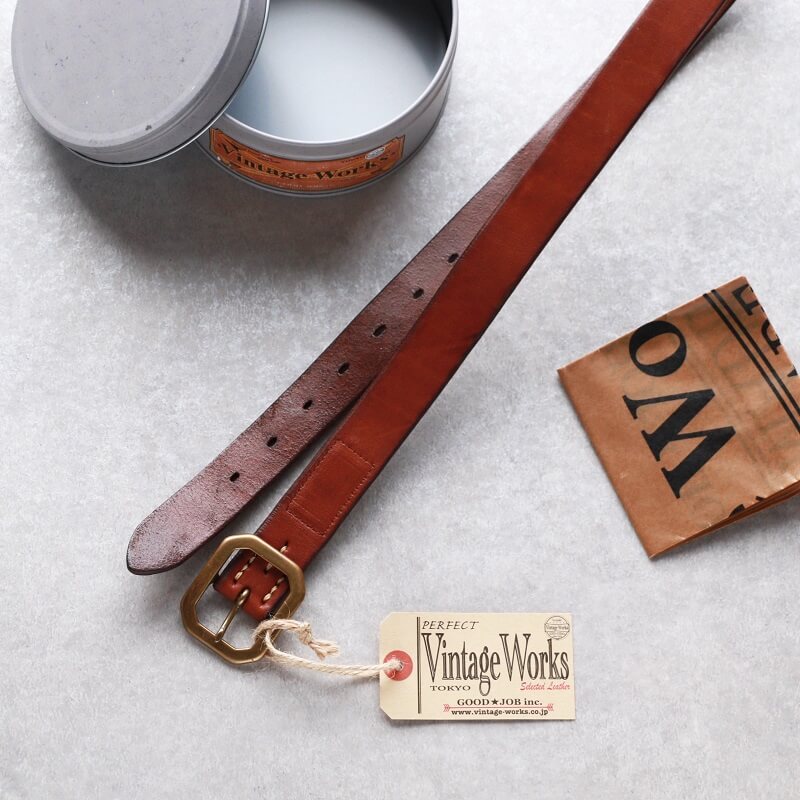 Vintage Works ヴィンテージワークス Leather belt 7Hole レザーベルト 7ホール DH5726