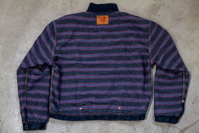 TCB jeans TCBジーンズ 2021AW 限定 Wool Lined Type 1 Jacket ウールブランケット付きデニムジャケット