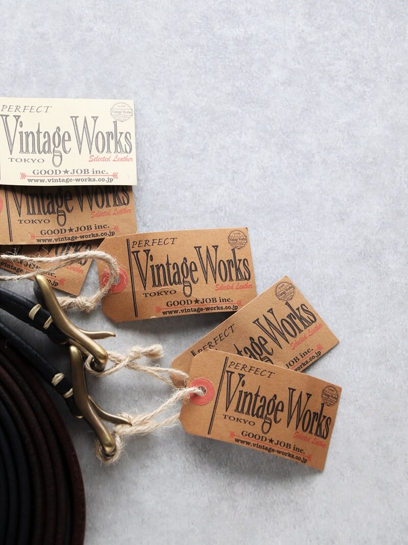 Vintage Works ヴィンテージワークス Leather belt レザーベルト DH5679